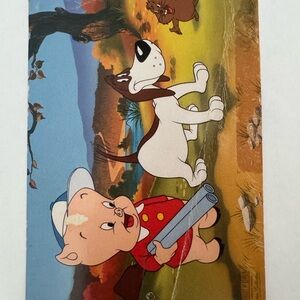 Vintage Cartoon Poster with Characters